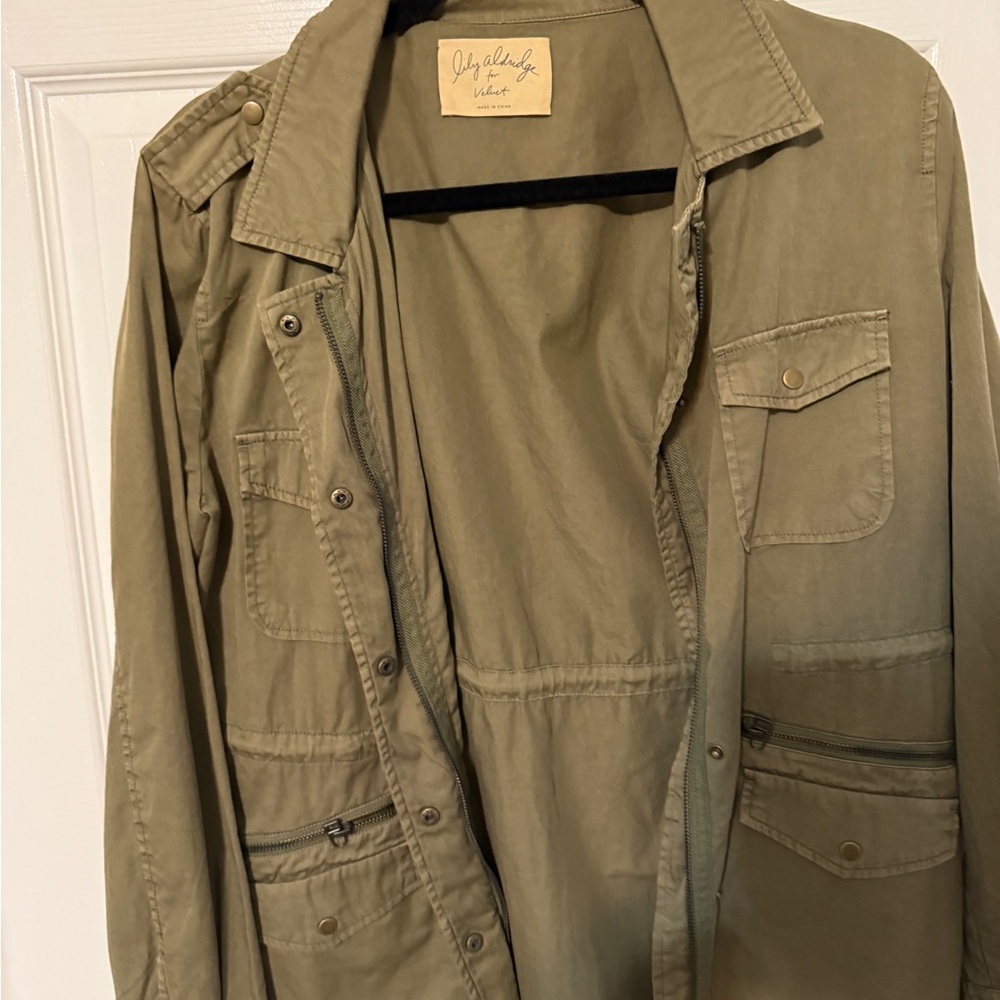 Velvet by Graham & Spencer Olive Jacket
